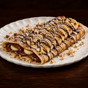 Nutella Banana Crepe