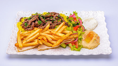 Beef Kabobs Platter