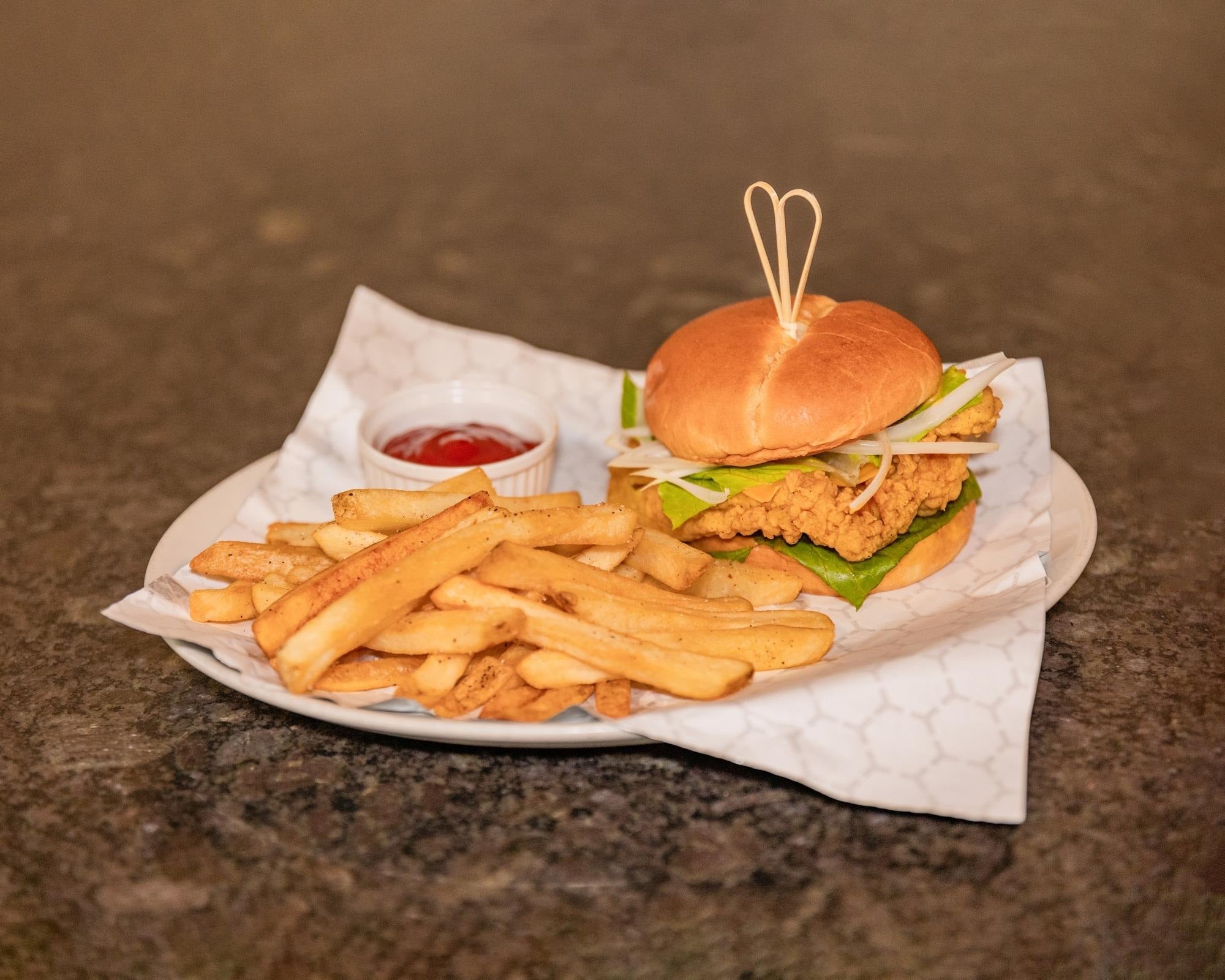 Grilled Chicken Burger